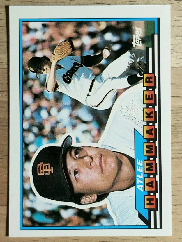 1989 Topps Big #21 Atlee Hammaker