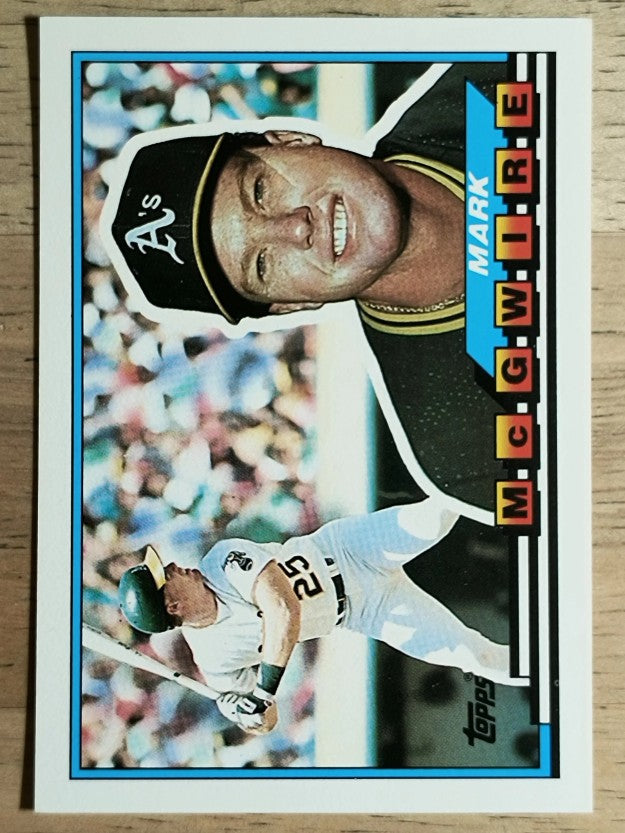 1989 Topps Big #34 Mark McGwire (NM)