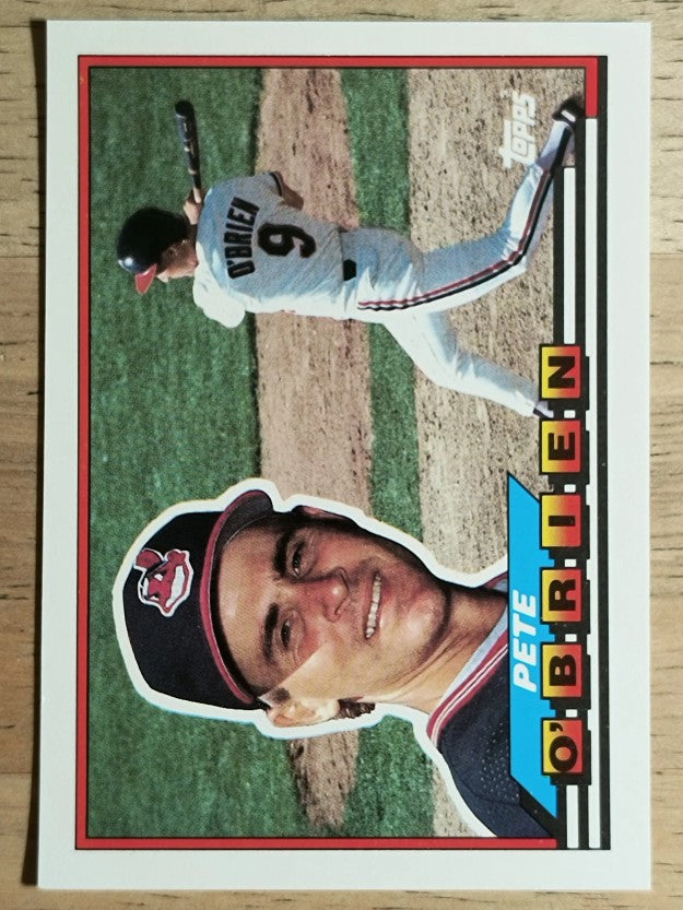 1989 Topps Big #115 Pete O'Brien