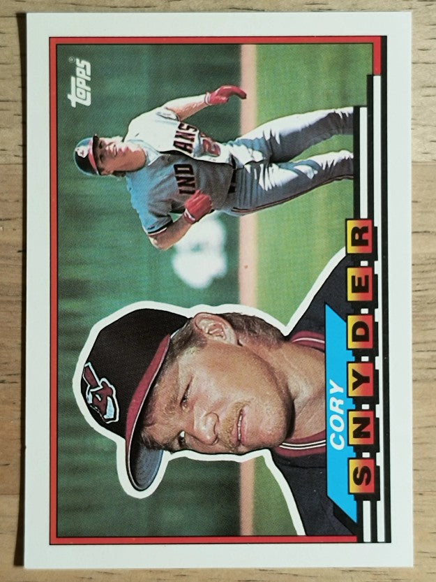 1989 Topps Big #175 Cory Snyder