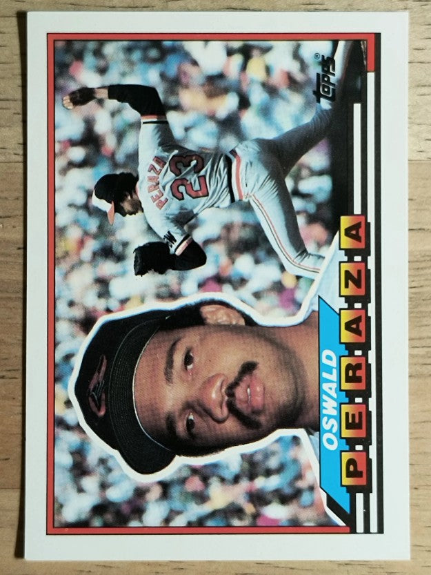 1989 Topps Big #219 Oswald Peraza