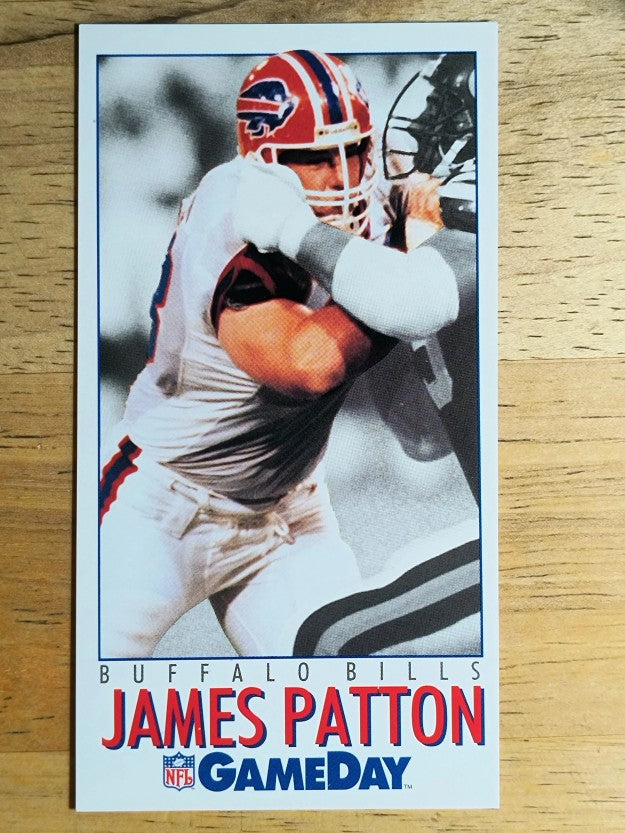 1992 GameDay #33 James Patton RC