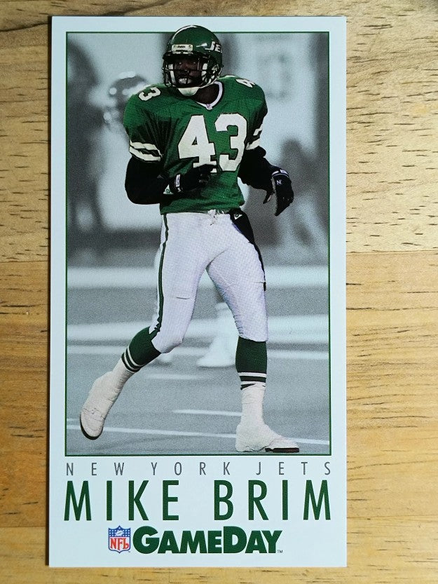 1992 GameDay #36 Mike Brim RC