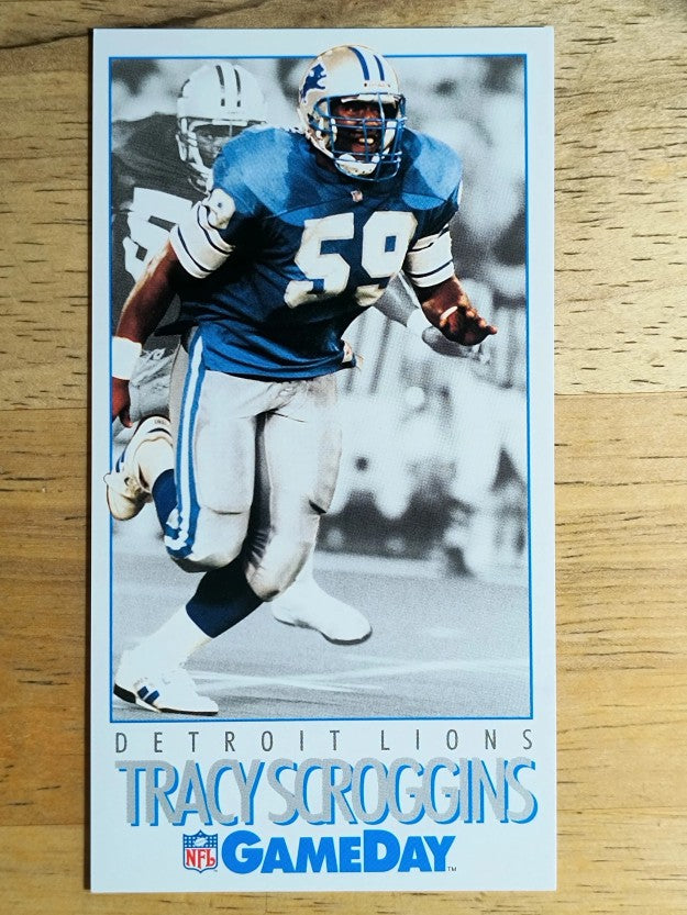 1992 GameDay #47 Tracy Scroggins RC