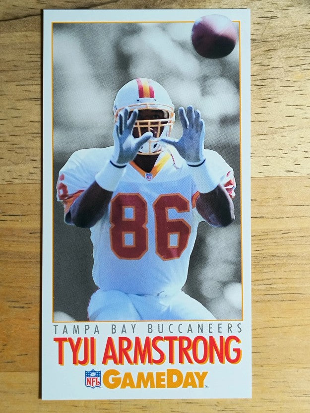 1992 GameDay #80 Tyji Armstrong RC
