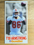 1992 GameDay #80 Tyji Armstrong RC
