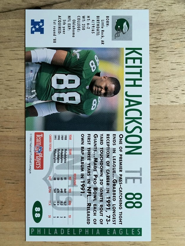 1992 GameDay #88 Keith Jackson