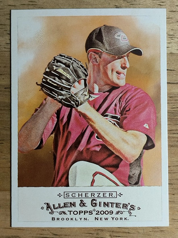 2009 Topps Allen and Ginter #160 Max Scherzer