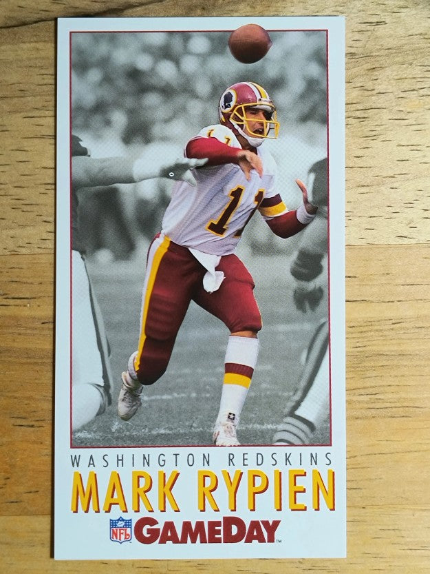 1992 GameDay #109 Mark Rypien