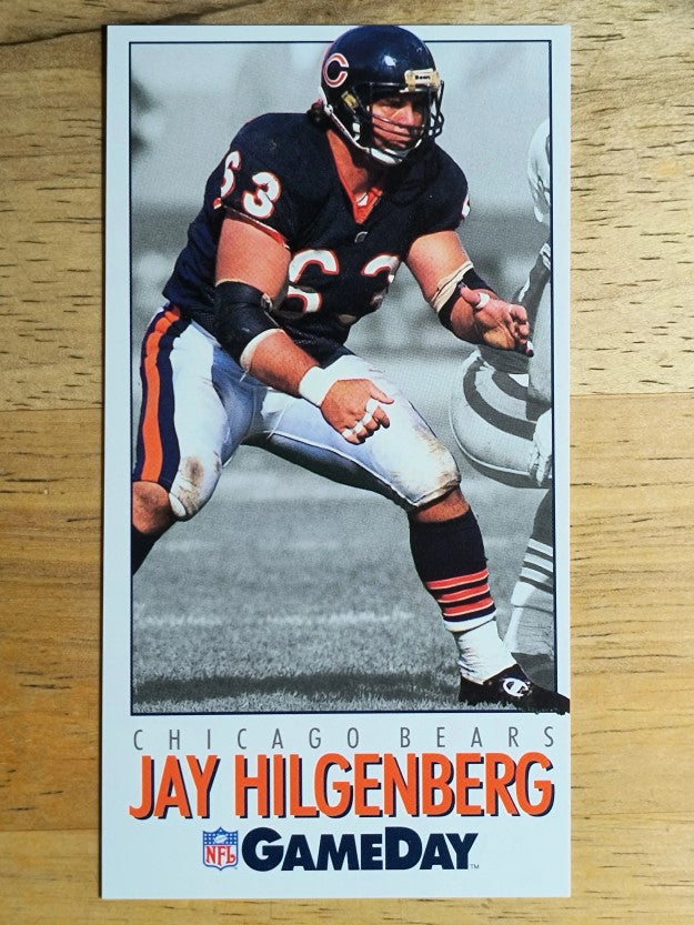 1992 GameDay #118 Jay Hilgenberg