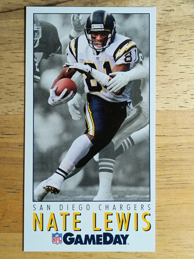 1992 GameDay #123 Nate Lewis