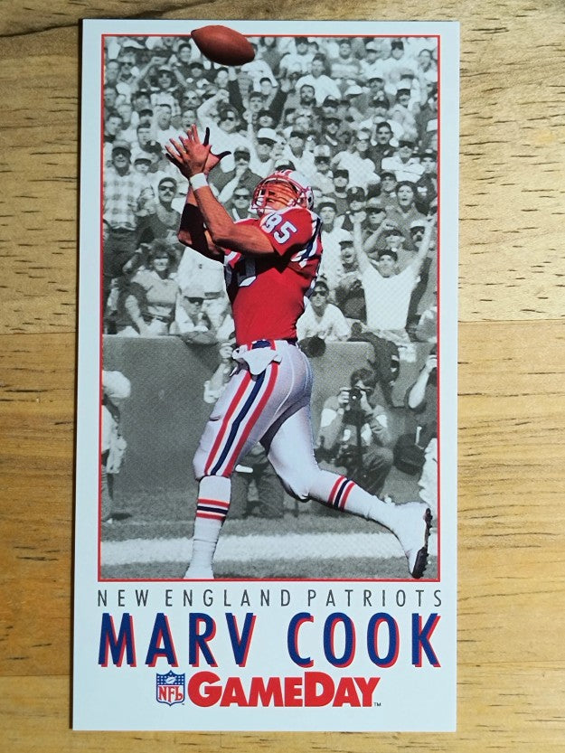 1992 GameDay #128 Marv Cook