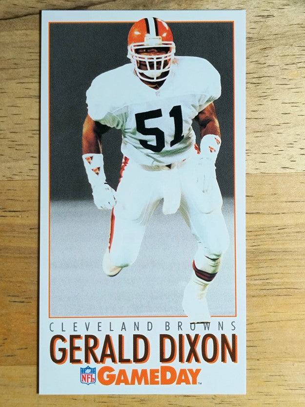 1992 GameDay #135 Gerald Dixon RC