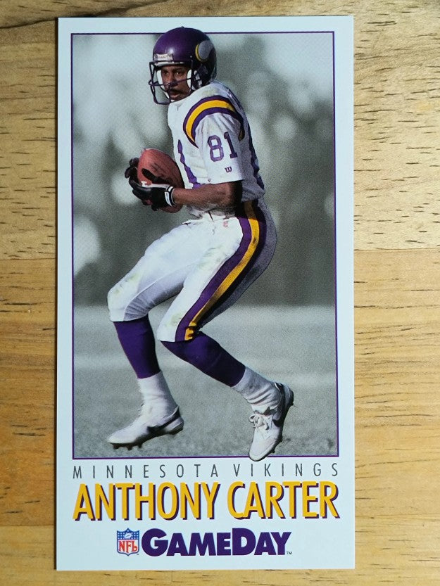 1992 GameDay #143 Anthony Carter