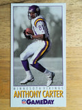 1992 GameDay #143 Anthony Carter