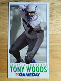 1992 GameDay #154 Tony Woods