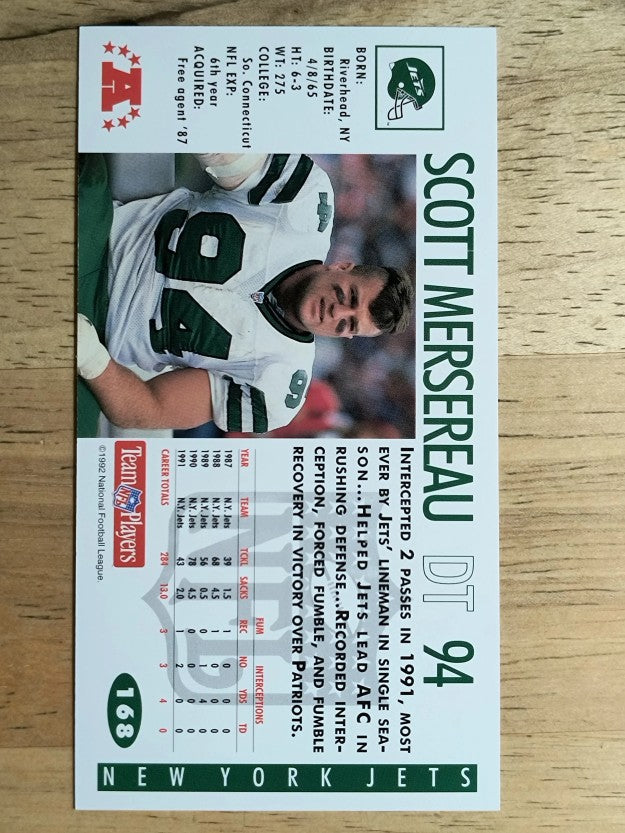1992 GameDay #168 Scott Mersereau