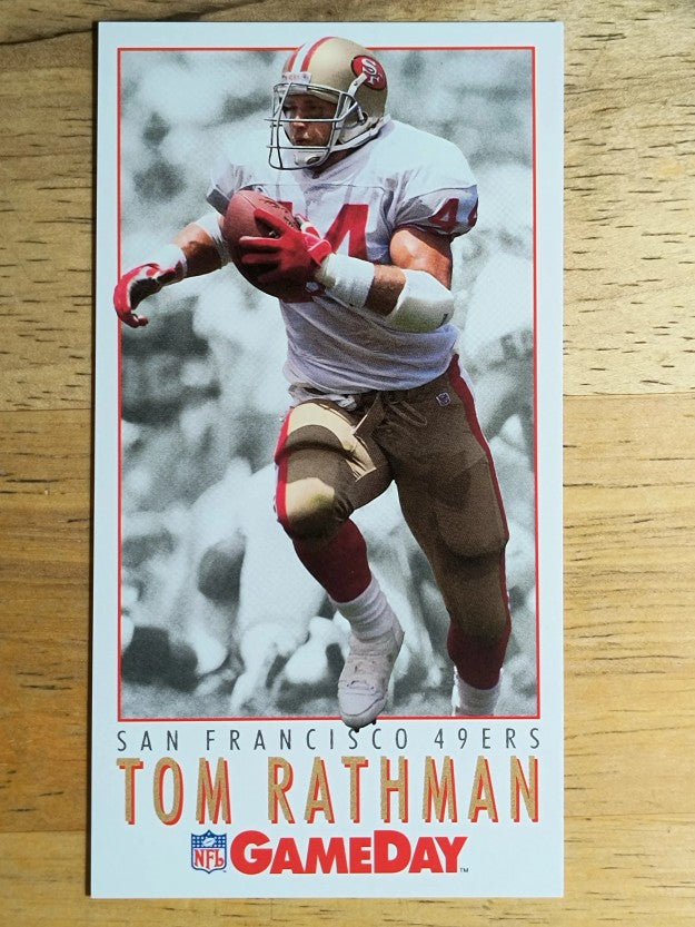 1992 GameDay #169 Tom Rathman