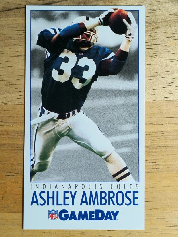 1992 GameDay #171 Ashley Ambrose RC