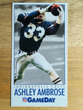 1992 GameDay #171 Ashley Ambrose RC