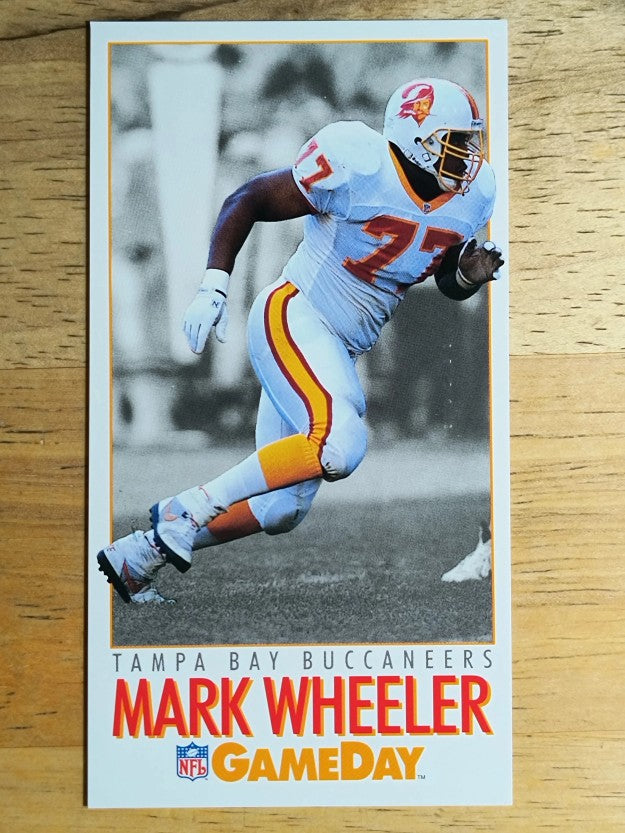 1992 GameDay #177 Mark Wheeler RC