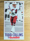 1992 GameDay #194 Todd Collins RC