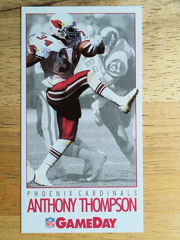 1992 GameDay #202 Anthony Thompson