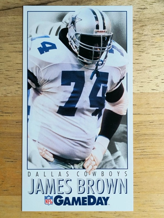 1992 GameDay #205 James Brown RC