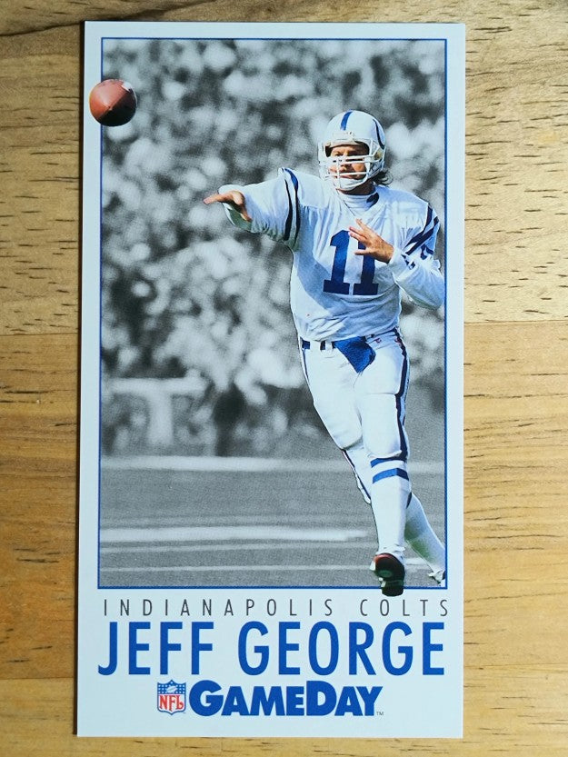 1992 GameDay #221 Jeff George