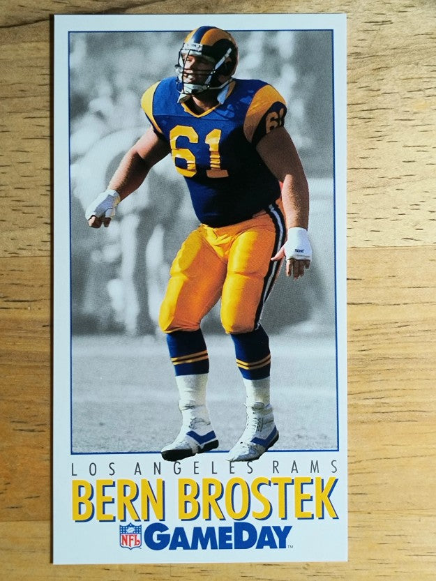 1992 GameDay #225 Bern Brostek