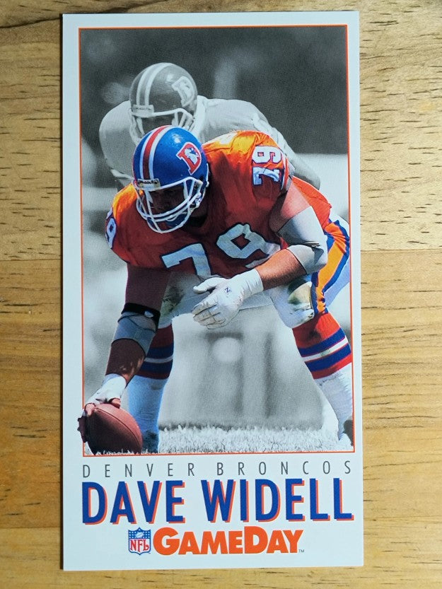 1992 GameDay #242 Dave Widell RC