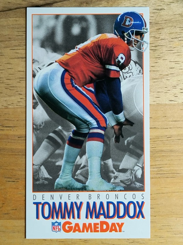 1992 GameDay #244 Tommy Maddox RC (NM)
