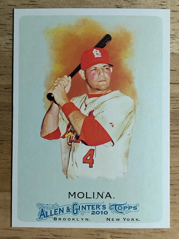 2010 Topps Allen and Ginter #122 Yadier Molina