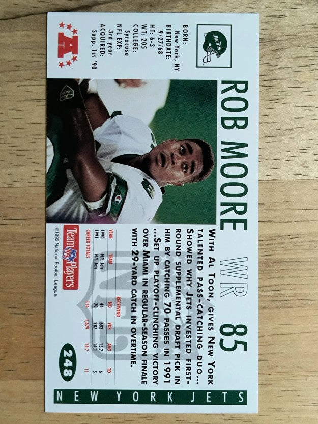 1992 GameDay #248 Rob Moore