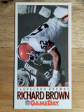 1992 GameDay #274 Richard Brown RC