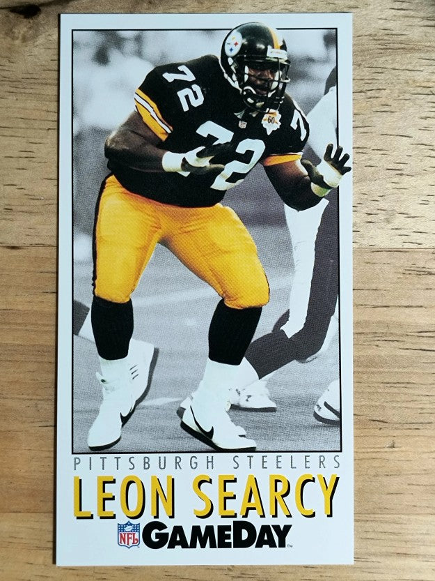 1992 GameDay #294 Leon Searcy RC