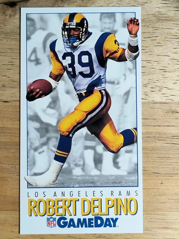 1992 GameDay #307 Robert Delpino