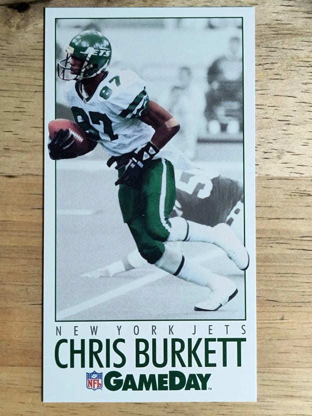 1992 GameDay #319 Chris Burkett