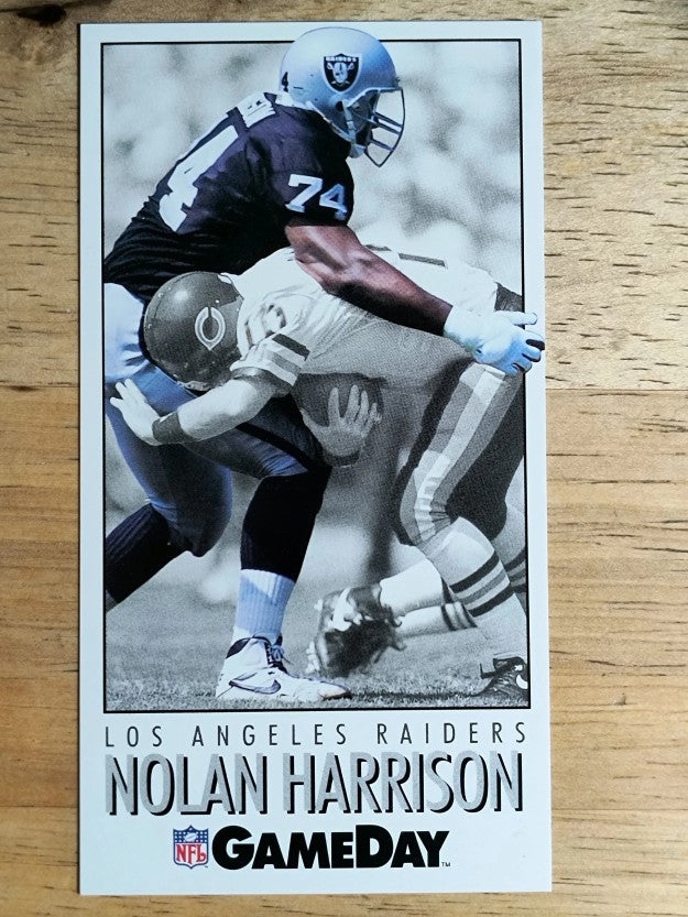 1992 GameDay #339 Nolan Harrison RC