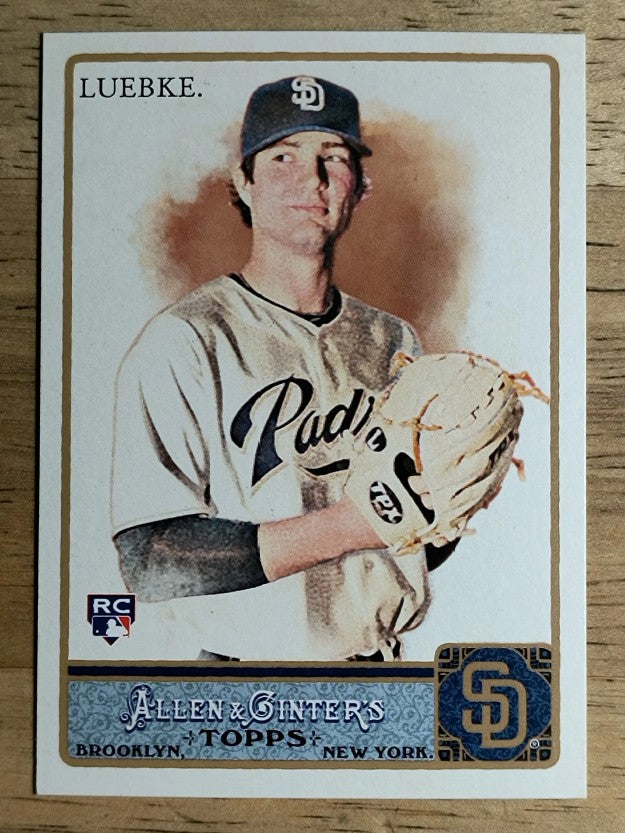 2011 Topps Allen and Ginter #286 Cory Luebke RC