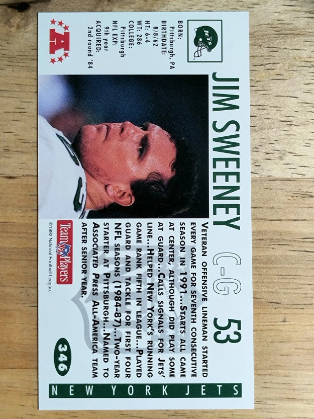 1992 GameDay #346 Jim Sweeney