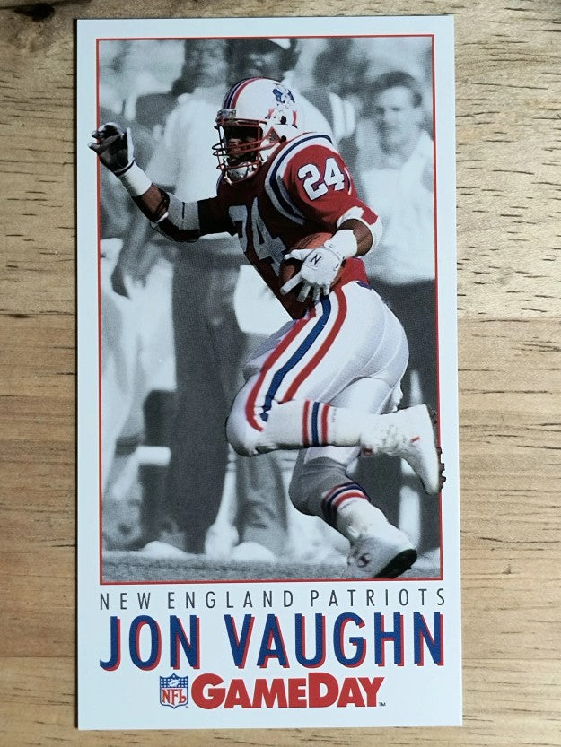 1992 GameDay #366 Jon Vaughn