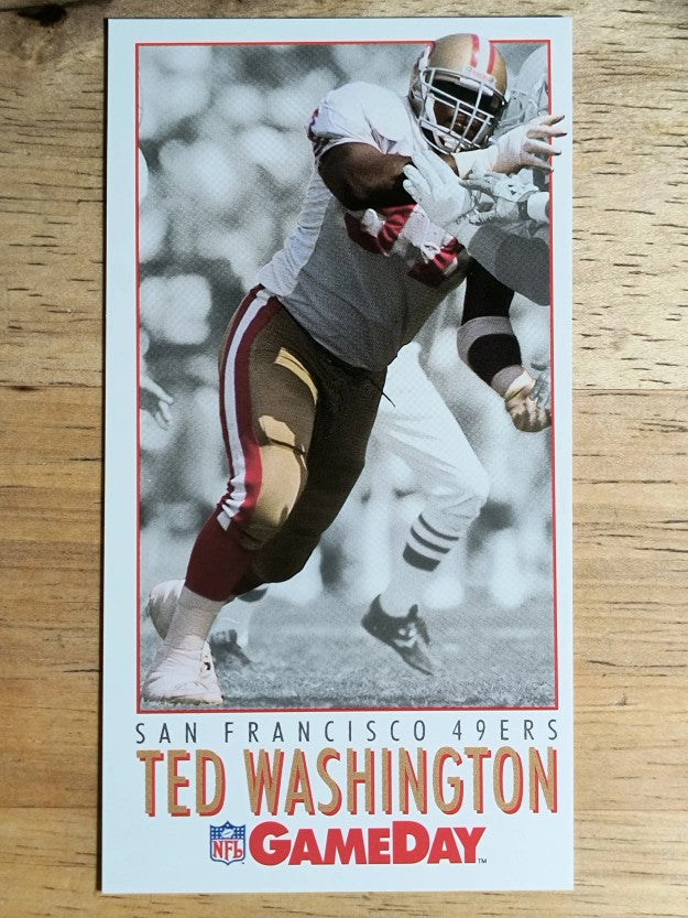 1992 GameDay #369 Ted Washington