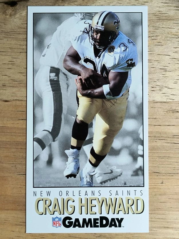1992 GameDay #384 Craig Heyward