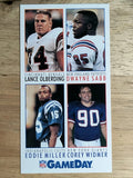 1992 GameDay #401 Olberding/Sabb/Widmer RC
