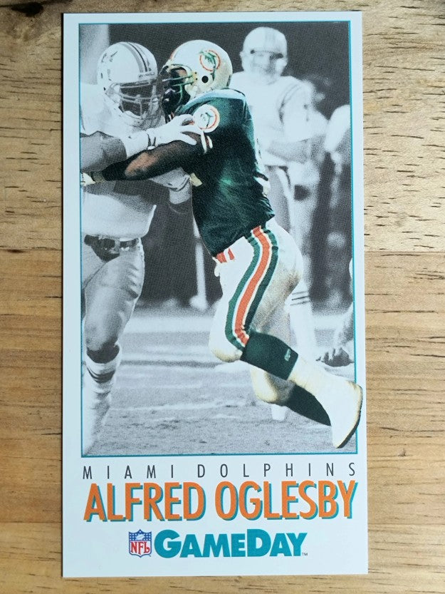 1992 GameDay #411 Alfred Oglesby