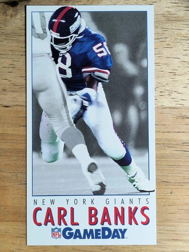 1992 GameDay #424 Carl Banks