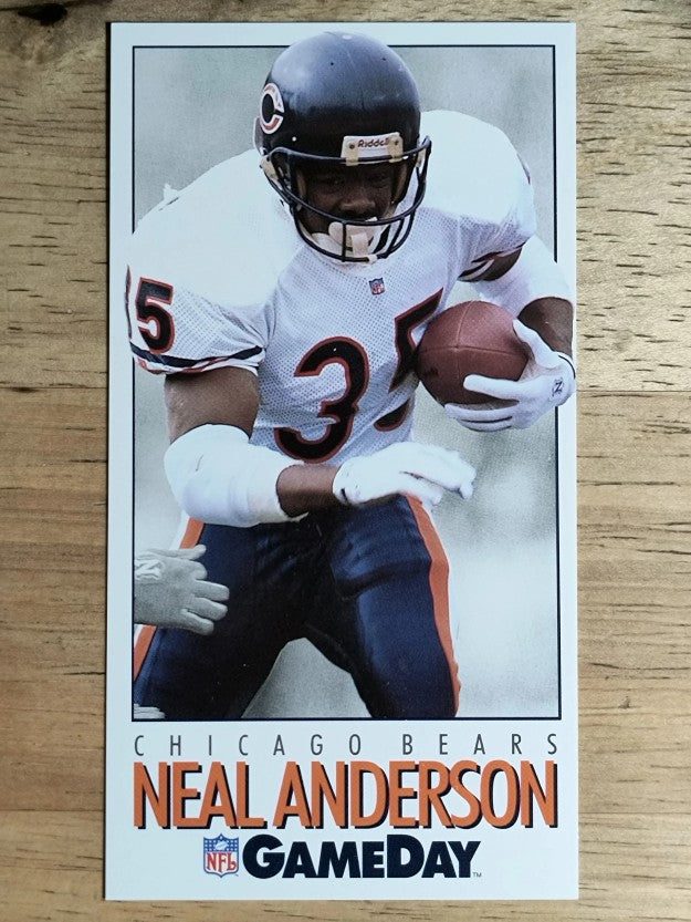 1992 GameDay #428 Neal Anderson