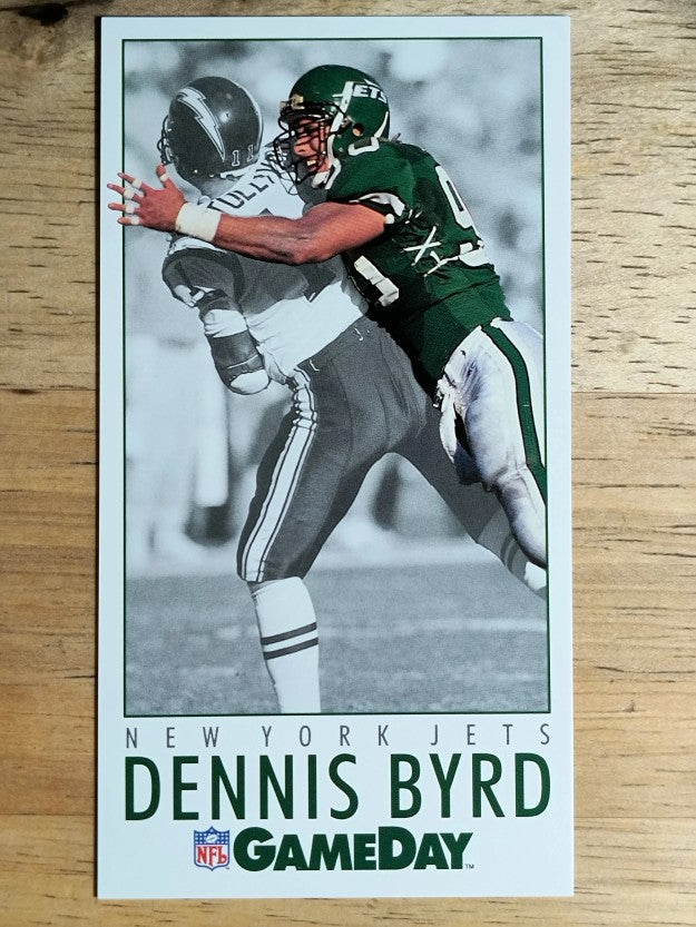 1992 GameDay #431 Dennis Byrd