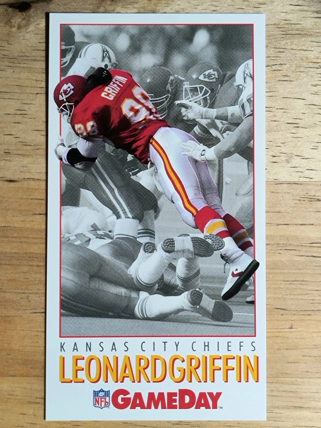 1992 GameDay #449 Leonard Griffin